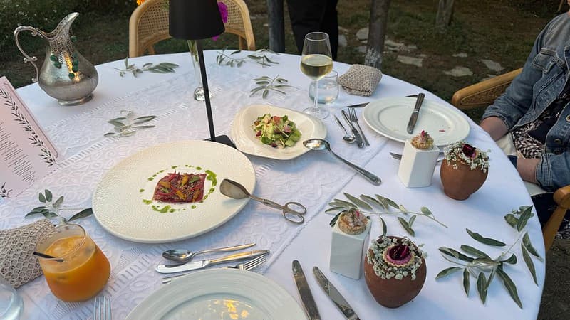 The cold appetizers